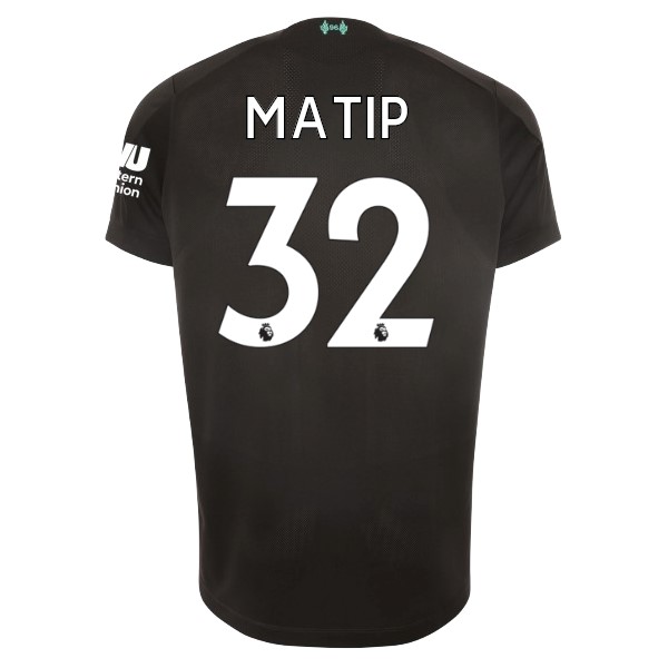 Maillot Football Liverpool NO.32 Matip Third 2019-20 Noir
